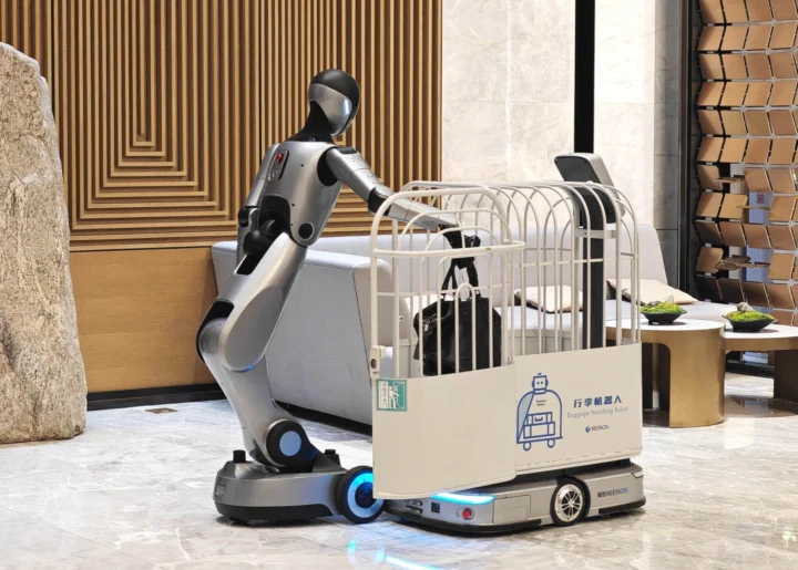 Keenon Xman R1 Humanoide Roboter Hotel